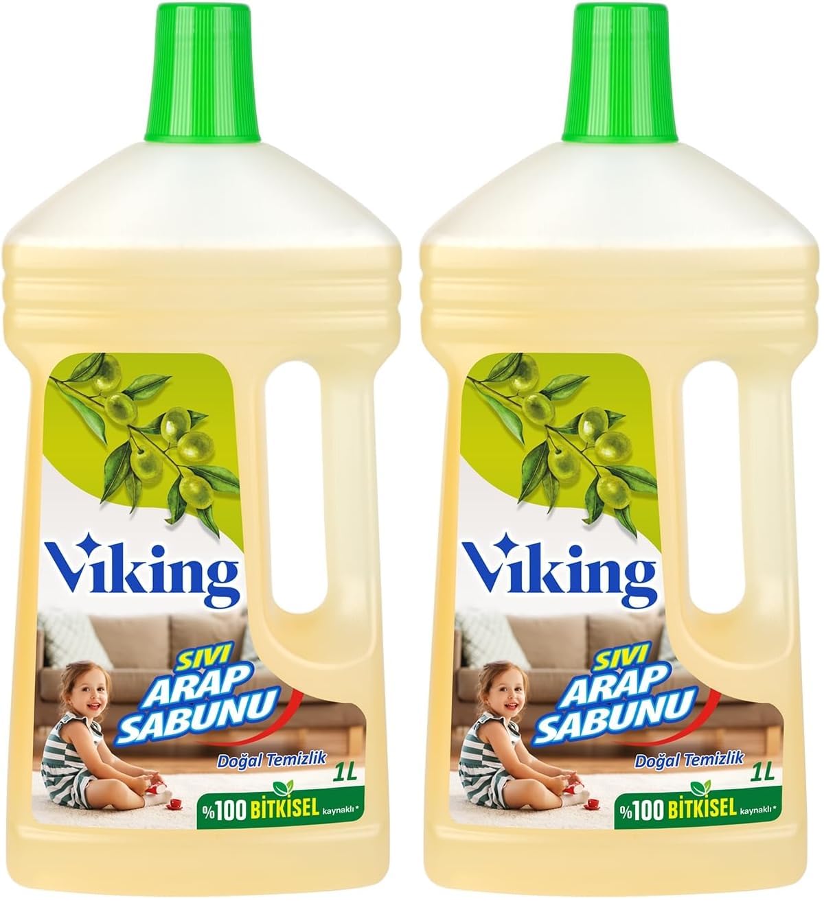 Viking Sıvı Arap Sabunu 1 Litre 2li paket