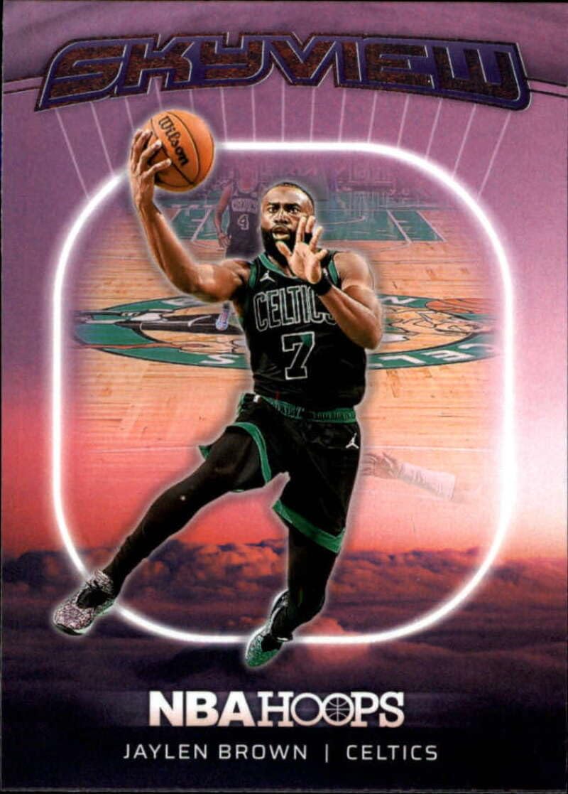 Amazon.com: 2024-25 NBA Hoops Skyview #1 Jaylen Brown Boston
