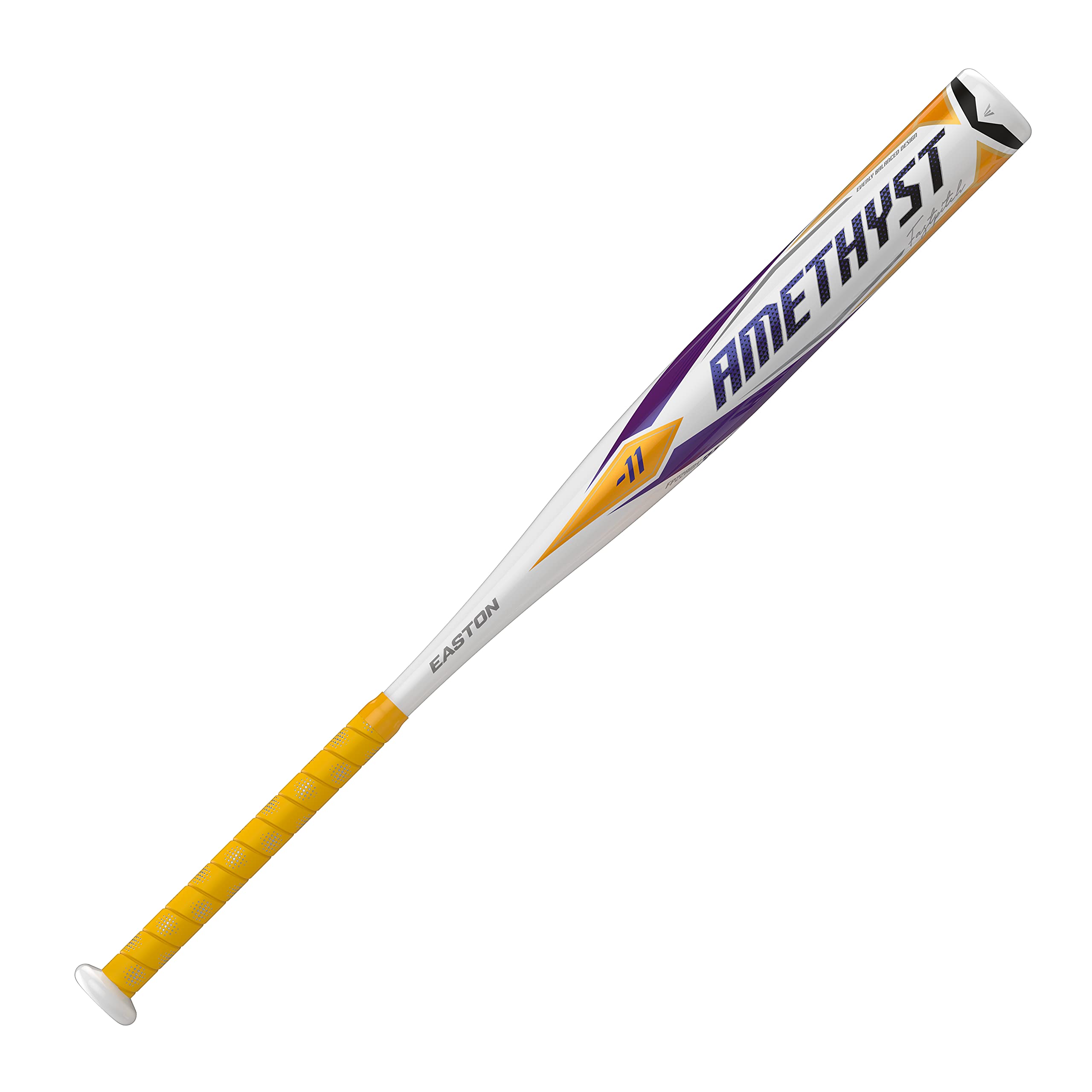 Easton Amethyst -11 Youth Fastpitch Softball Bat, 29/18, Approved for All Fields, FP22AMY