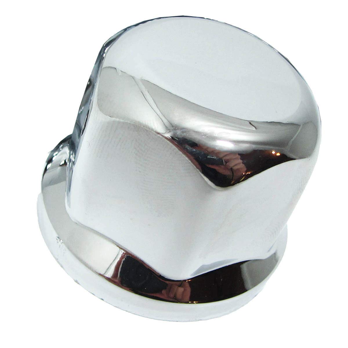 MGF - Tapas para Tuercas de Rueda de plástico Cromado de 33 mm, 100 Unidades