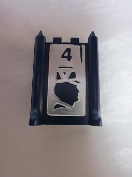 Stratego 1986 Vintage Game Piece Blue Major #4