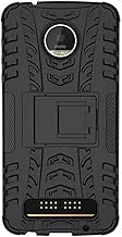 Mobizworld™ defender Tough Military Grade Armor Defender Series Dual Protection Layer Hybrid Hard Cover + PC Kickstand Cas...