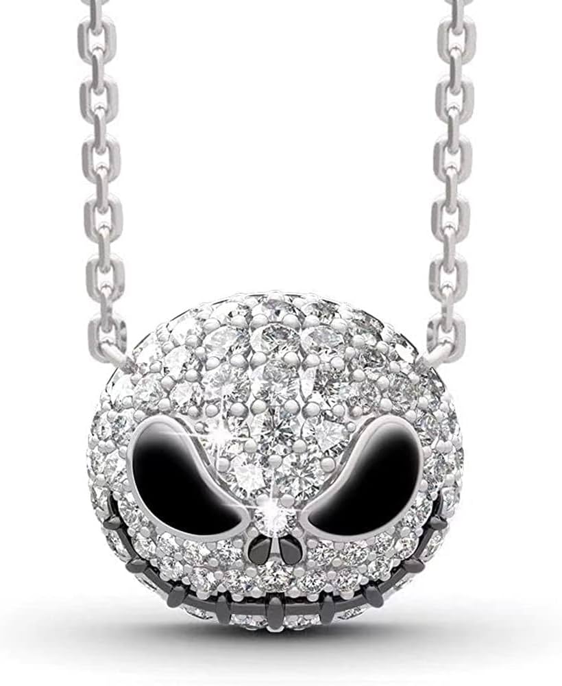 ナイトメア・ビフォア・クリスマス ジャックペンダントトップ Amazon.co.jp: ジャック・スケリントン ネックレス レディース