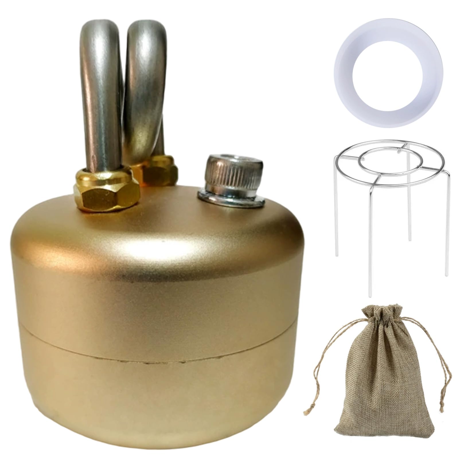 Réchaud de randonnée portable pour eau bouillante et café chaud en bivouac de montagne