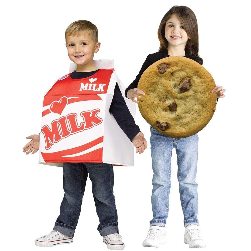 Photo 1 of Fun World Milk and Cookies Costume for Toddlers One Size 3T-4T