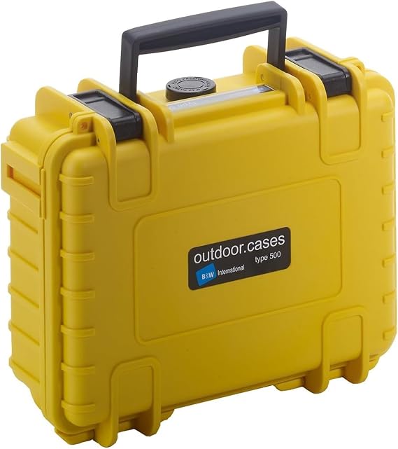 B & W International Waterproof Hard Case / Outdoor Case, yellow