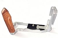 Vista 5 de Soporte de placa en L de liberación rápida, agarre de mano para cámara Fuji XT5 Grip para Arca Swiss trípode Head Tablero especial en forma de L