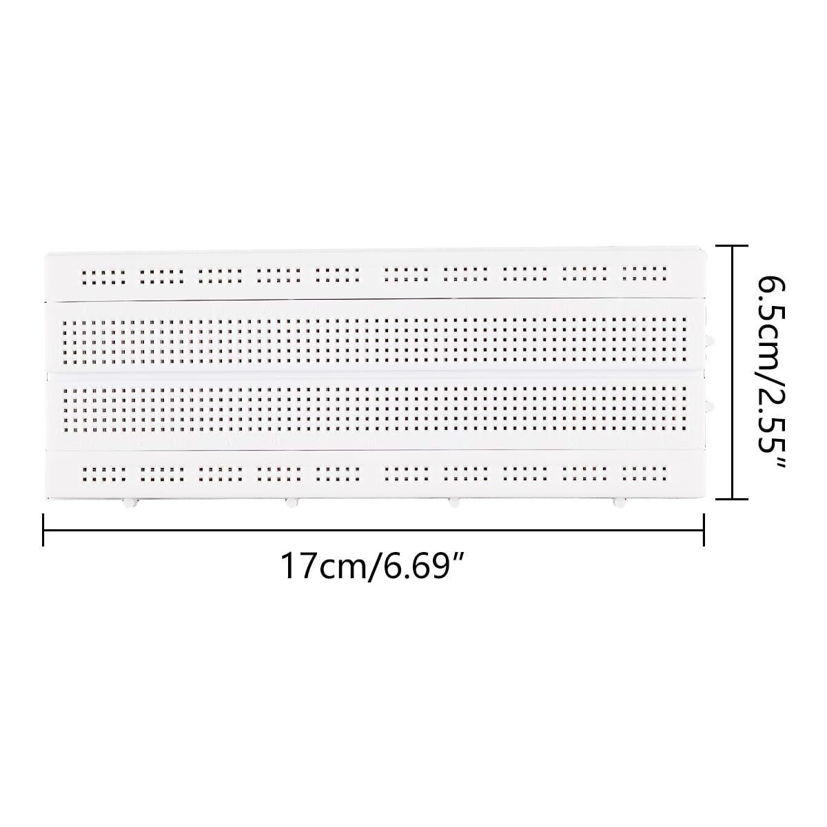GL-12 840 830 punti, scheda senza saldatura, 175 x 67 x 9 mm, PCB, scheda di test per cavi e connettori