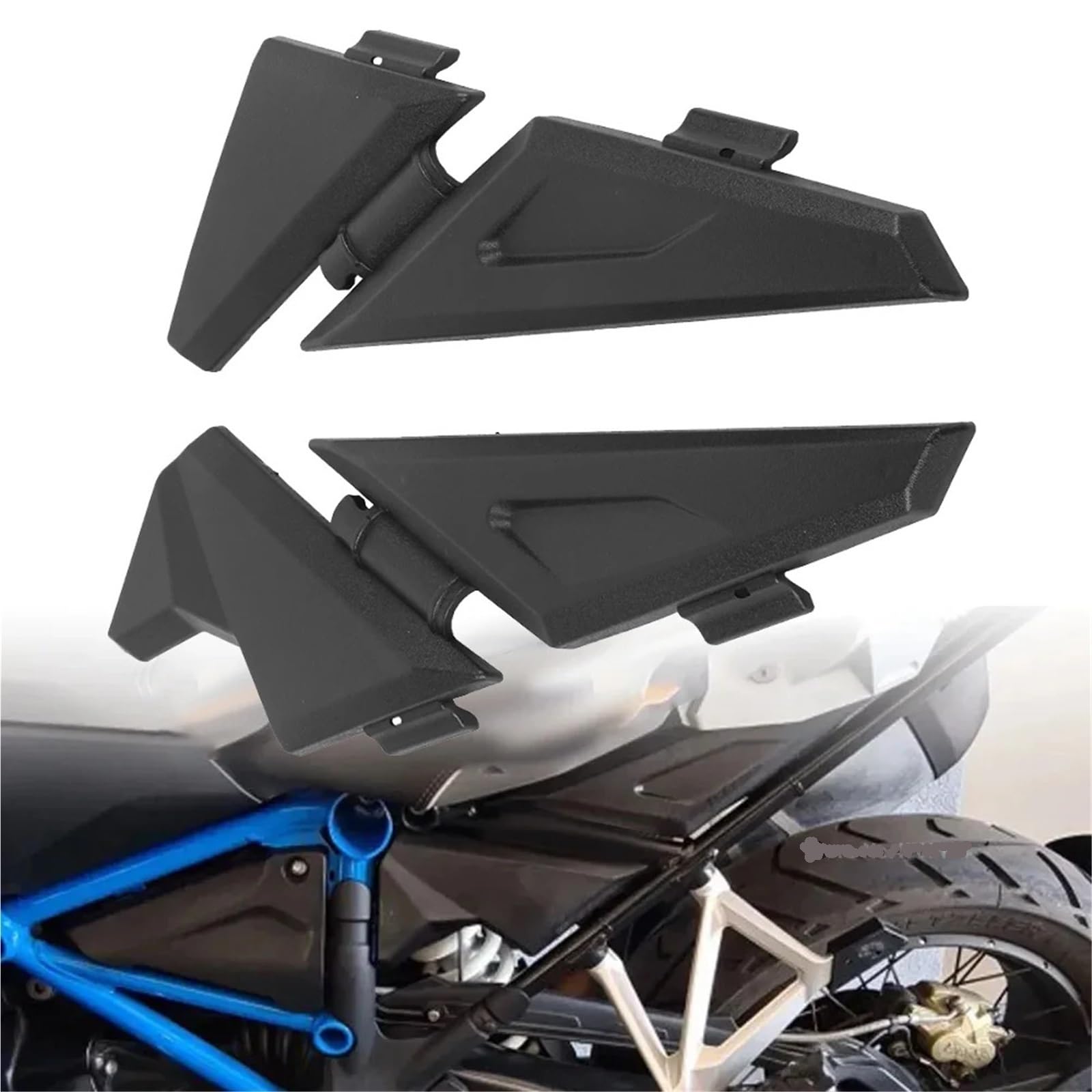 Motorcycle Tail Seat Zestaw paneli ramy motocykla Osłona owiewki pasuje do BMW R1250GS R 1250 GS R1200GS ADV GSA LC 2013-2022 2023(Black)