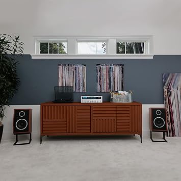 KLH Model Three 2-Way 8-inch Acoustic Suspension Bookshelf Speaker - Each (West African Mahogany)