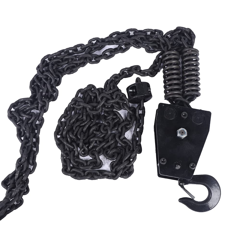 Electric Chain Hoist, 1 T Single Phase Crane Hoist, 10FT Chain