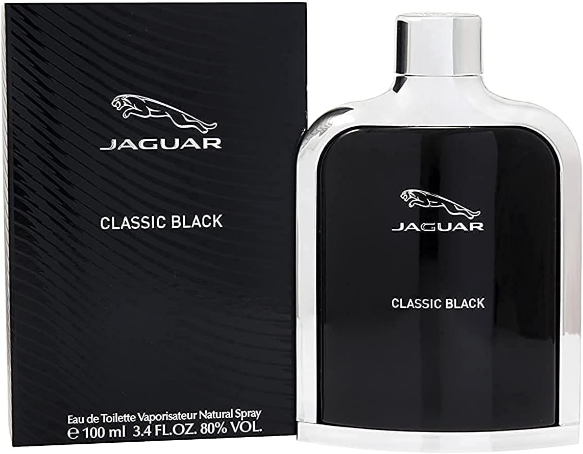 Jaguar Classic Black Eau De Toilette Spray For Him, 100 ml