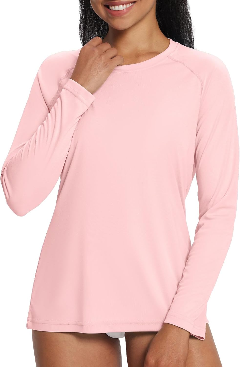 baleaf Women's UPF 50+ Sun Shirts Long Sleeve UV Protection Rash Guard Lightweight Quick Dry SPF Hiking Tops Outdoor - Image 6