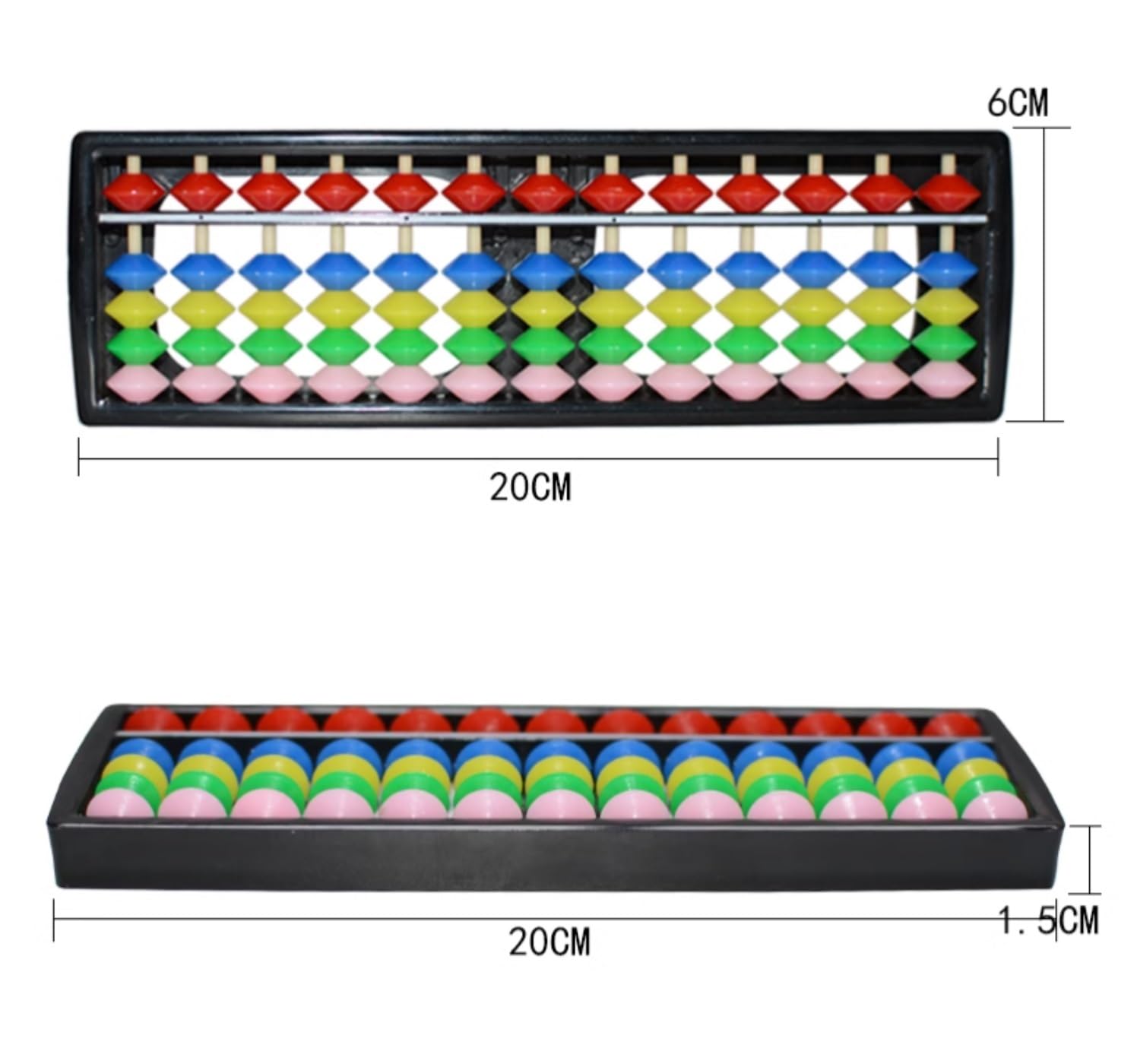 zabawki antystresowe dla dzieci, Plastikowe liczydło Abacus13 kolumna matematyczna Profesjonalny chiński japoński kalkulator Przedszkole