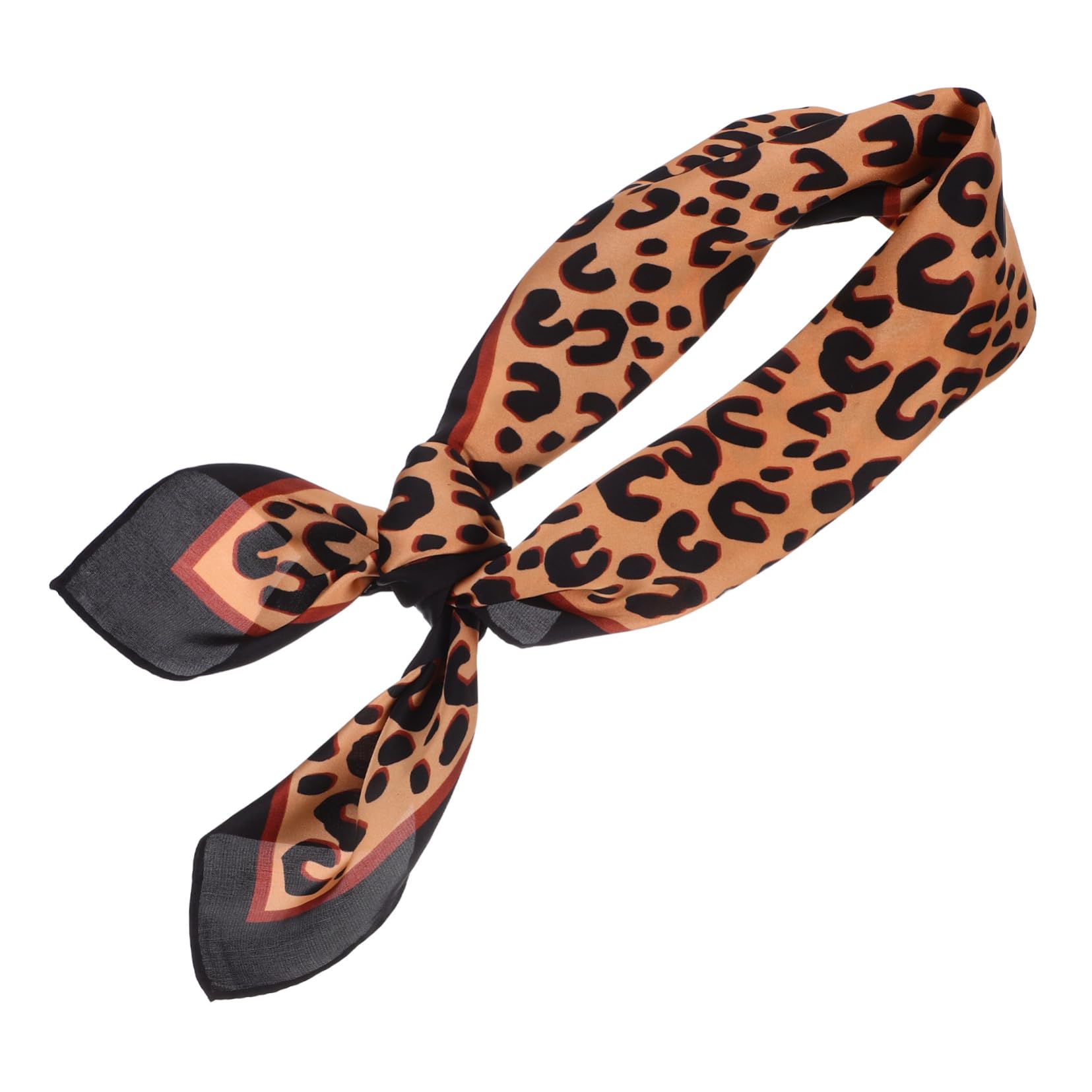 VALICLUD Bufanda Cuadrada de Seda Imitada Estampado Animal Print para Mujer, Ligera y Delicada, Adecuada Día Madre y Diferentes Ocasiones de Moda Color Aleatorio