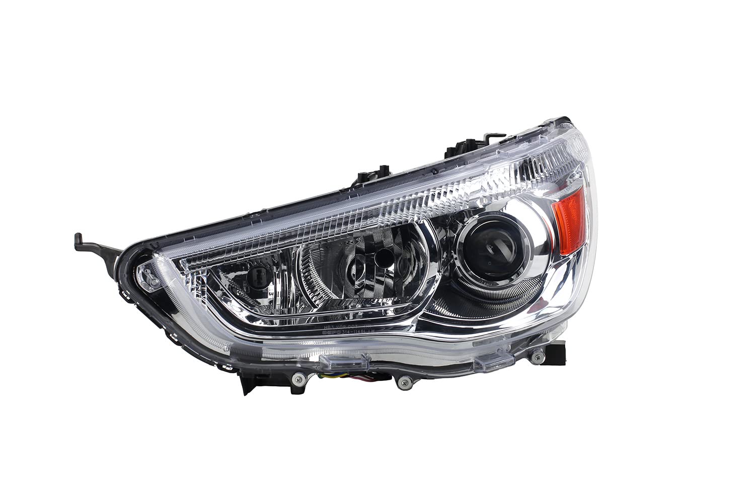 Johns, Faro alogeno anteriore adatto per Mitsubishi Asx GA 10-16 HHB3 sinistro conducente + fendinebbia + lampadina