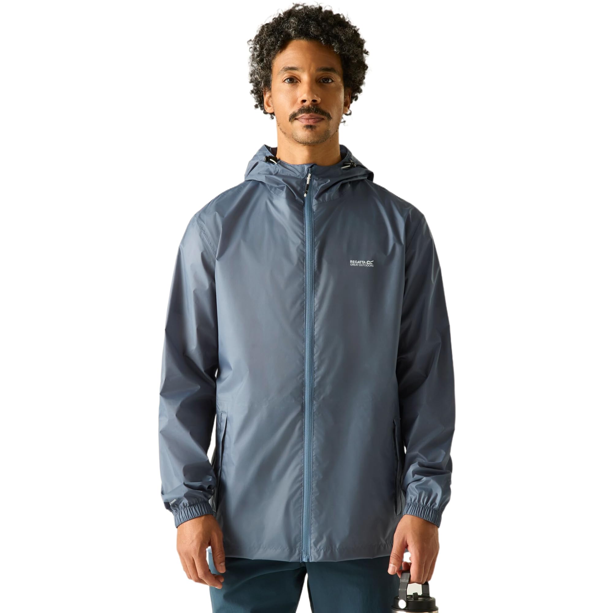 Regatta Mens Pack It III Waterproof Walking Jacket Pack-Away Breathable Lightweight