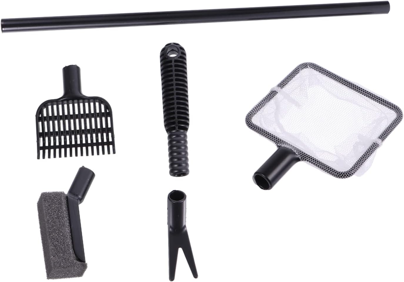 Kisangel 1set Aquarium Cleaning Tool Fish Tank Brush Kit for Easy Maintenance Efficient Dirt Removal and Shiny Aquarium Aesthetic for Freshwater and Tanks
