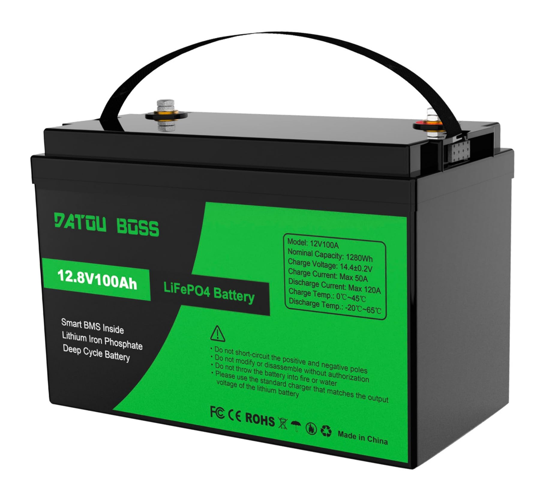 Amazon | DATOUBOSS リン酸鉄リチウムイオンバッテリー 12V
