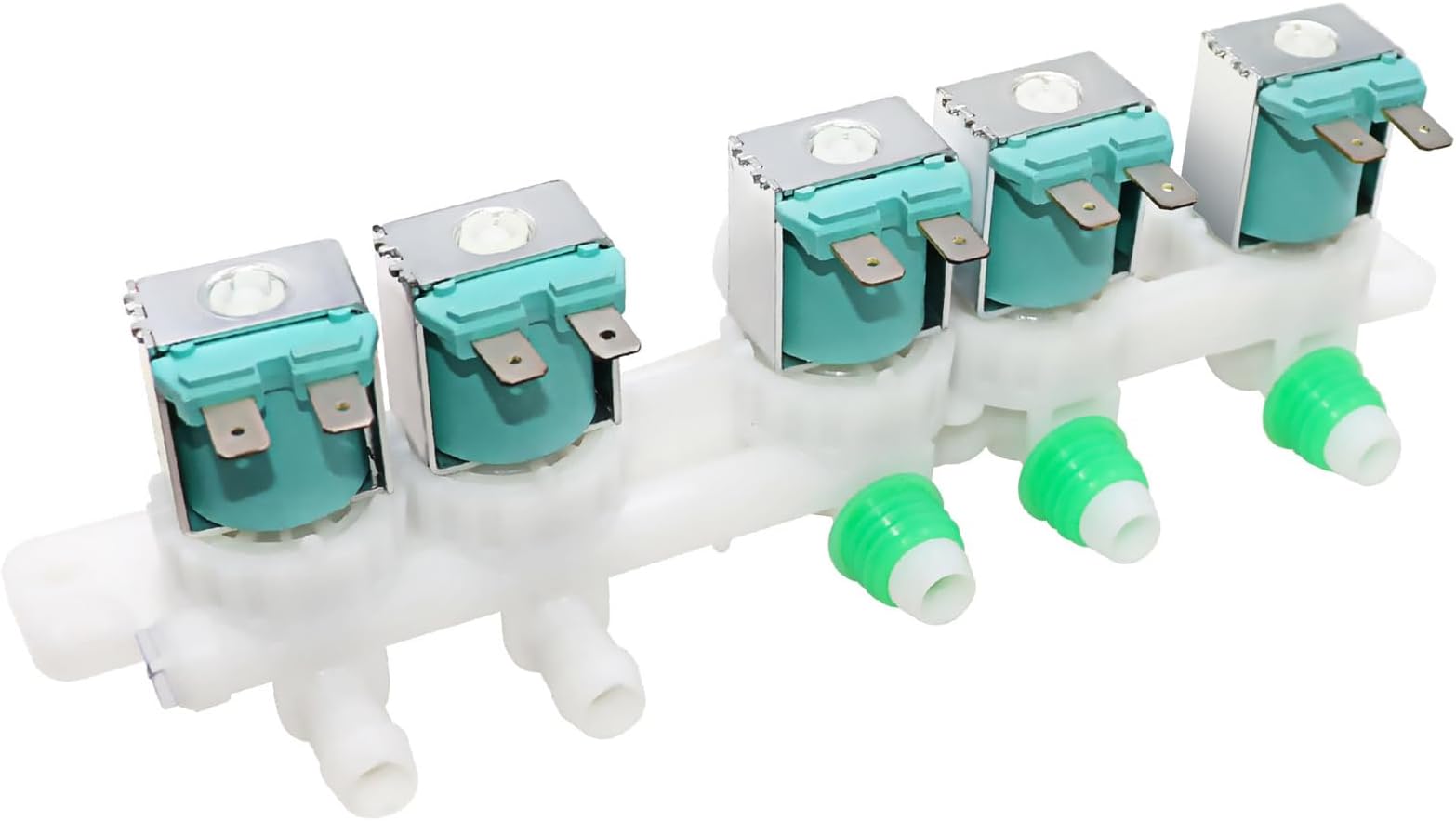 DC97-15459G Water Inlet Valve Assembly UPGRADED Fit for Samsung Washer, Replace 3276197 AP5623056 PS4220861 EAP4220861 - DC97-15459G Samsung Washer Water Inlet Valve 5 YEARS WARRANTY by Beaquicy