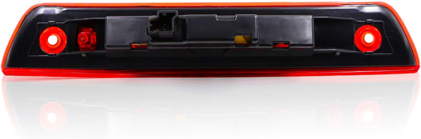 Tresound 3rd Third Brake Light for 2005-2010 Jeep Grand Cherokee, High Mount Light LED Center Tail Brake Lamp (Red)