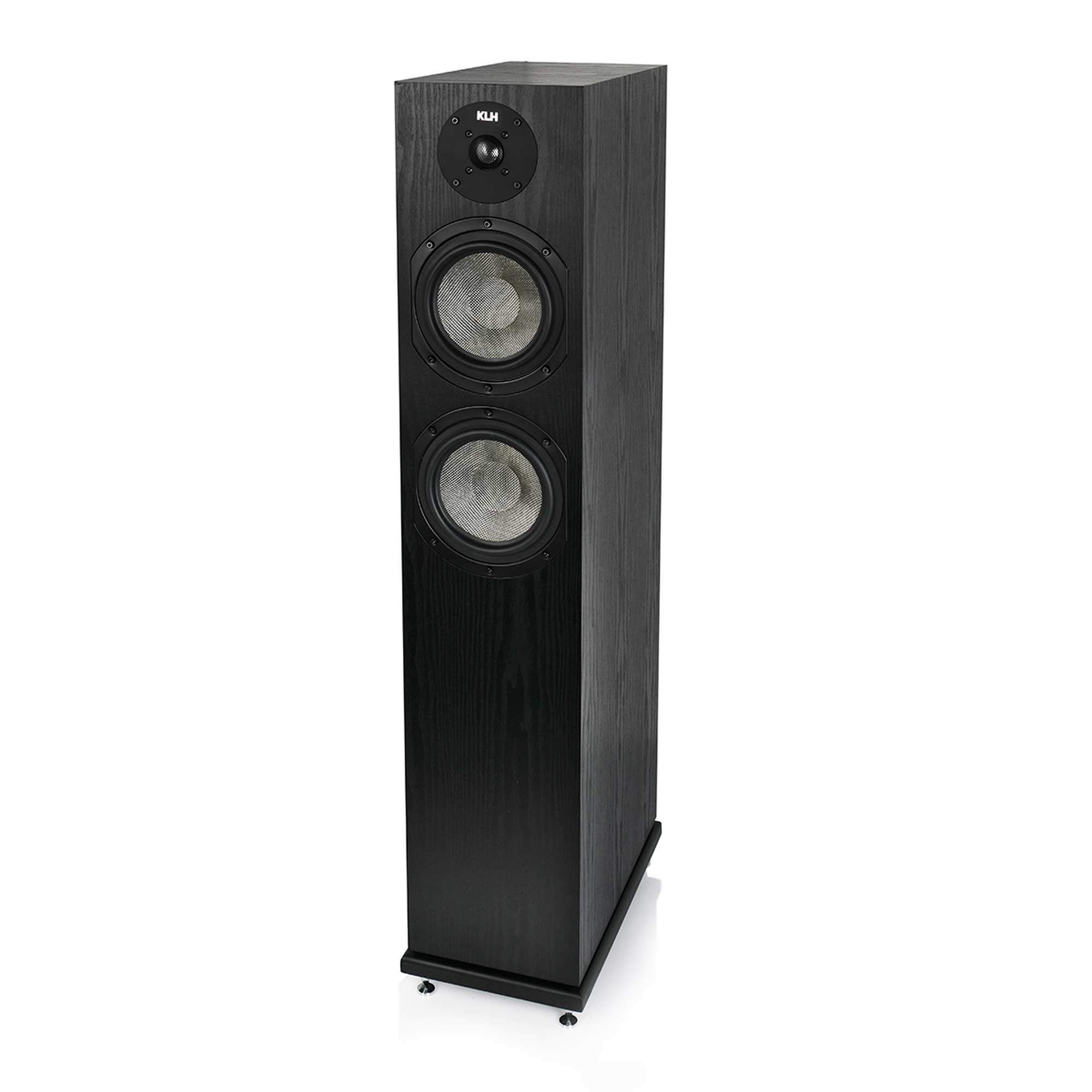 KLHConcord Floorstanding Speaker, Black Oak