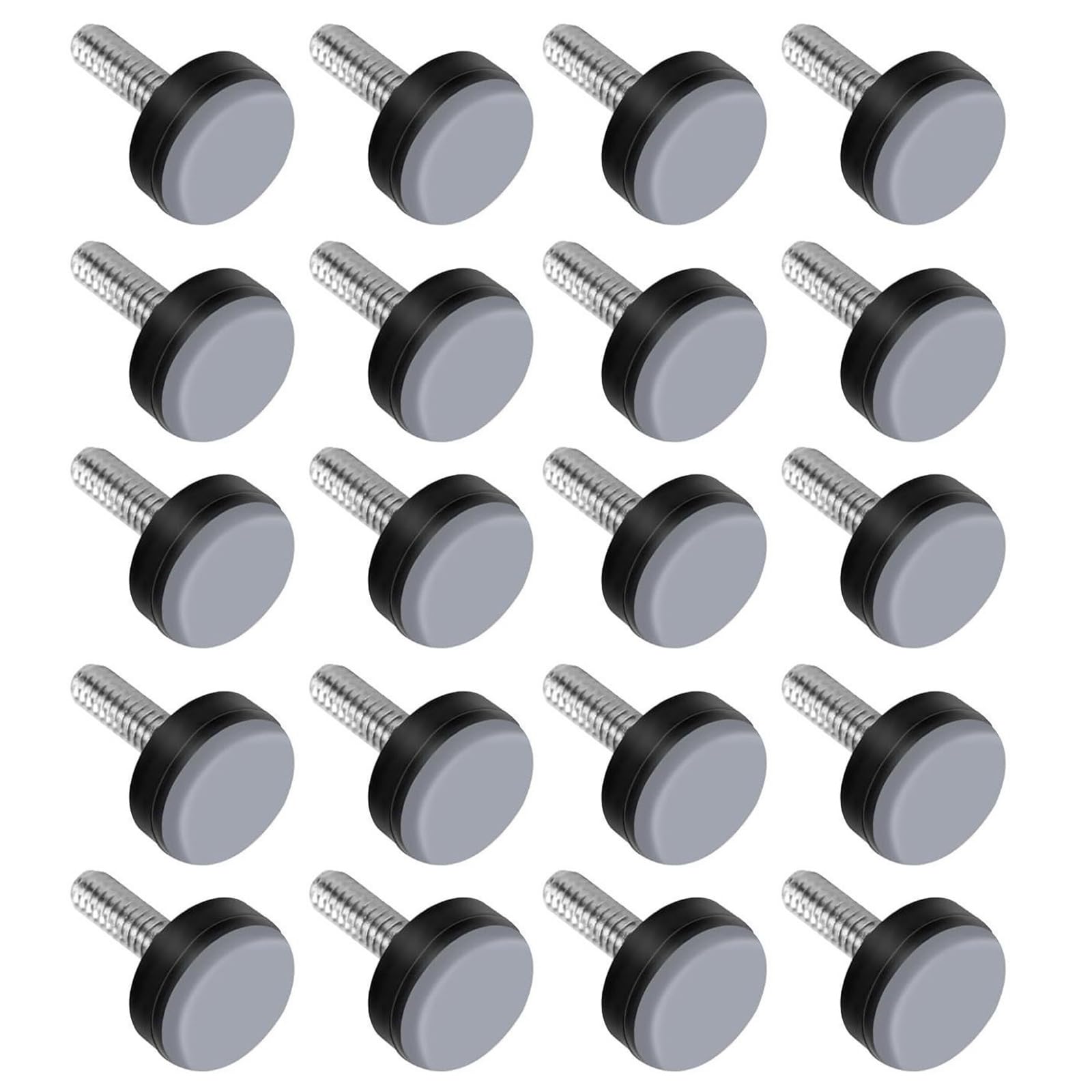 Protectores de suelo para sillas y patas de muebles con rosca de 6 mm para oficina