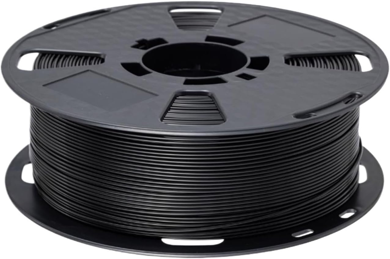 CC3D Electrically Conductive PLA Filament 1KG 1.75mm 2.2LBS 3D Printing Materials Conductive Black Plastic for Fit Most 3D Print