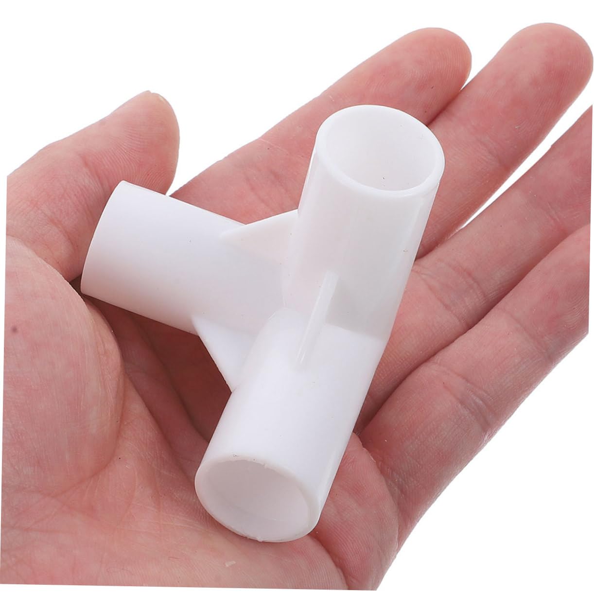 BESPORTBLE 150 Pièces Accessoires pour Tente Extérieure Raccords De Tuyauterie pour Raccords De en Plastique Garnitures De Poteau De Tente Raccords De Cadre D'auvent PP