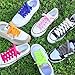 Booyckiy 2 Pairs Flat Shoe Laces for Sneakers 2/5