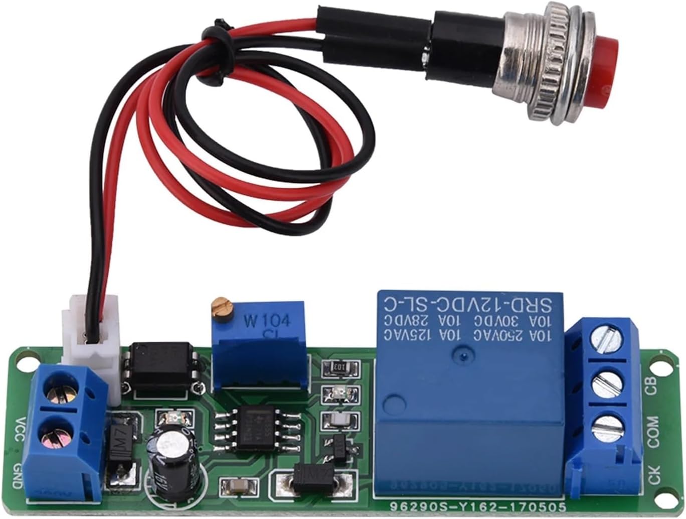 12V Adjustable Timer Delay Turn Off Module Relay Time Switch 1~10sec Delay Off Switch Module Timer Switch Module