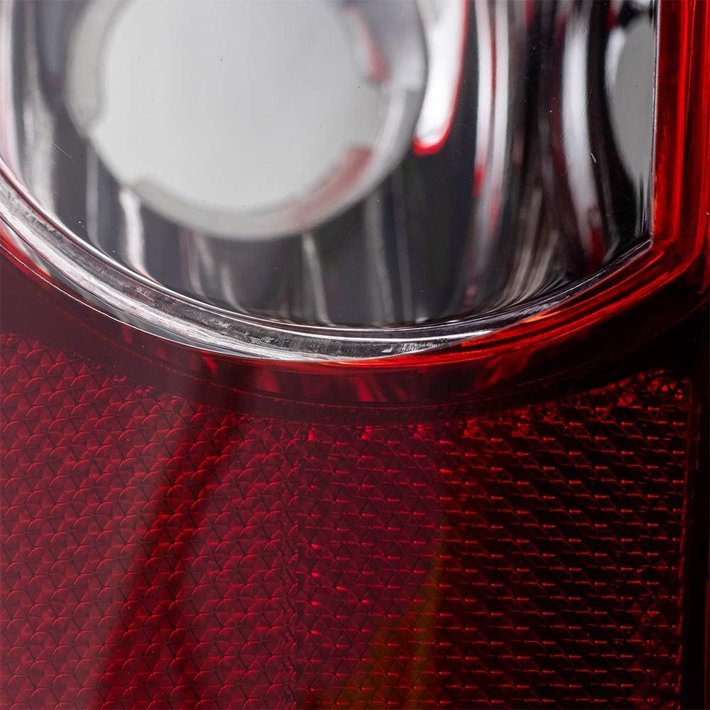 Brock Aftermarket Replacement Driver Left Passenger Right Tail Light Unit Set Compatible With 2004-2012 Chevy Colorado