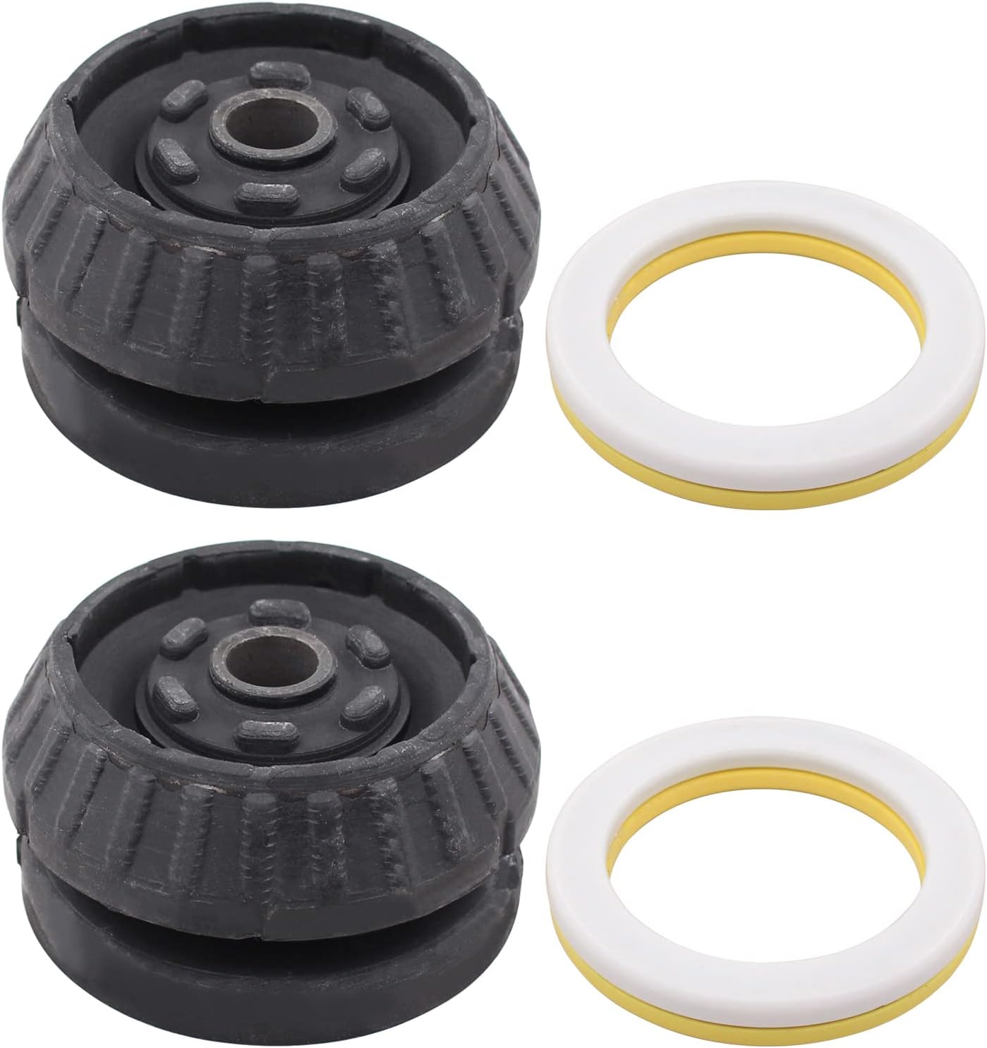 NewYall Front Upper Left and Right Suspension Shock Strut Mount and Bearing Kit for Pontiac GTO 2004-2006, G8 2008-2009