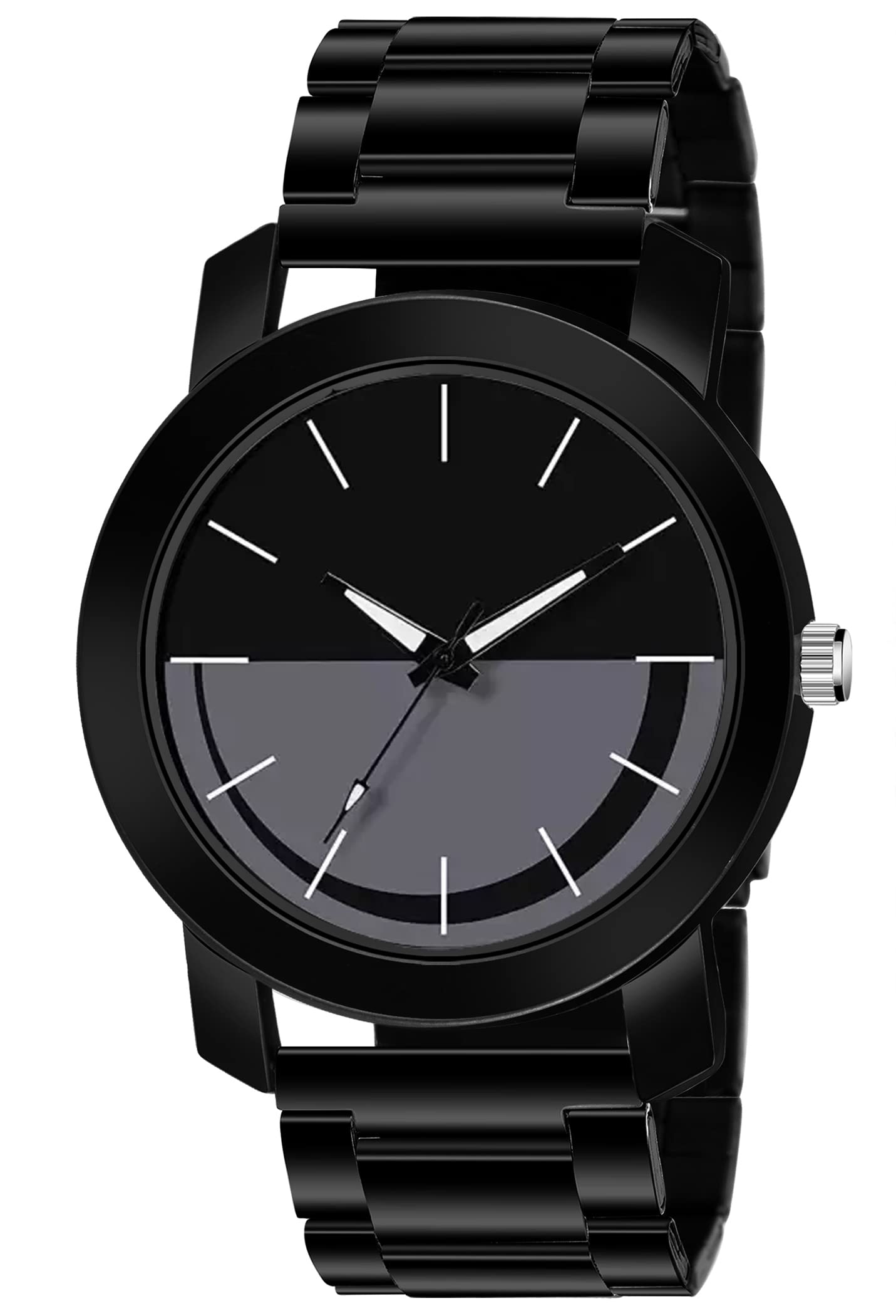The Shopoholic Analog Dial Black Metal Strap Watches for Men Watch for Man and Watch for Boys (B0B31XPSDX) Amazon Price History, Amazon Price Tracker