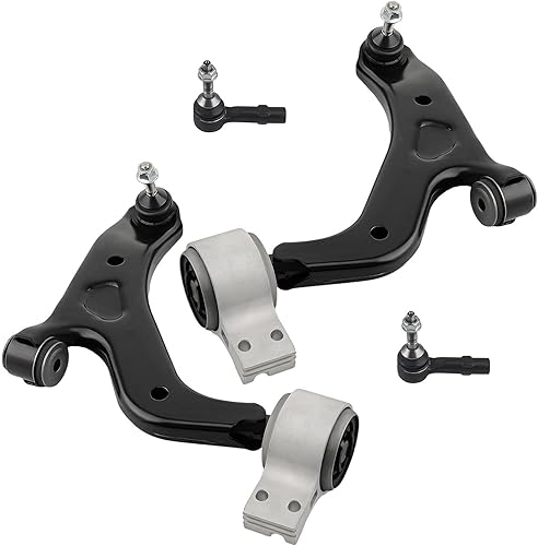 Miniatura 8 de Detroit Axle - Kit de suspensión frontal de 4 piezas para Chevrolet Aveo5 Aveo Pontiac G3 Wave Wave5 Suzuki Swift+, 2 brazos de control inferiores,