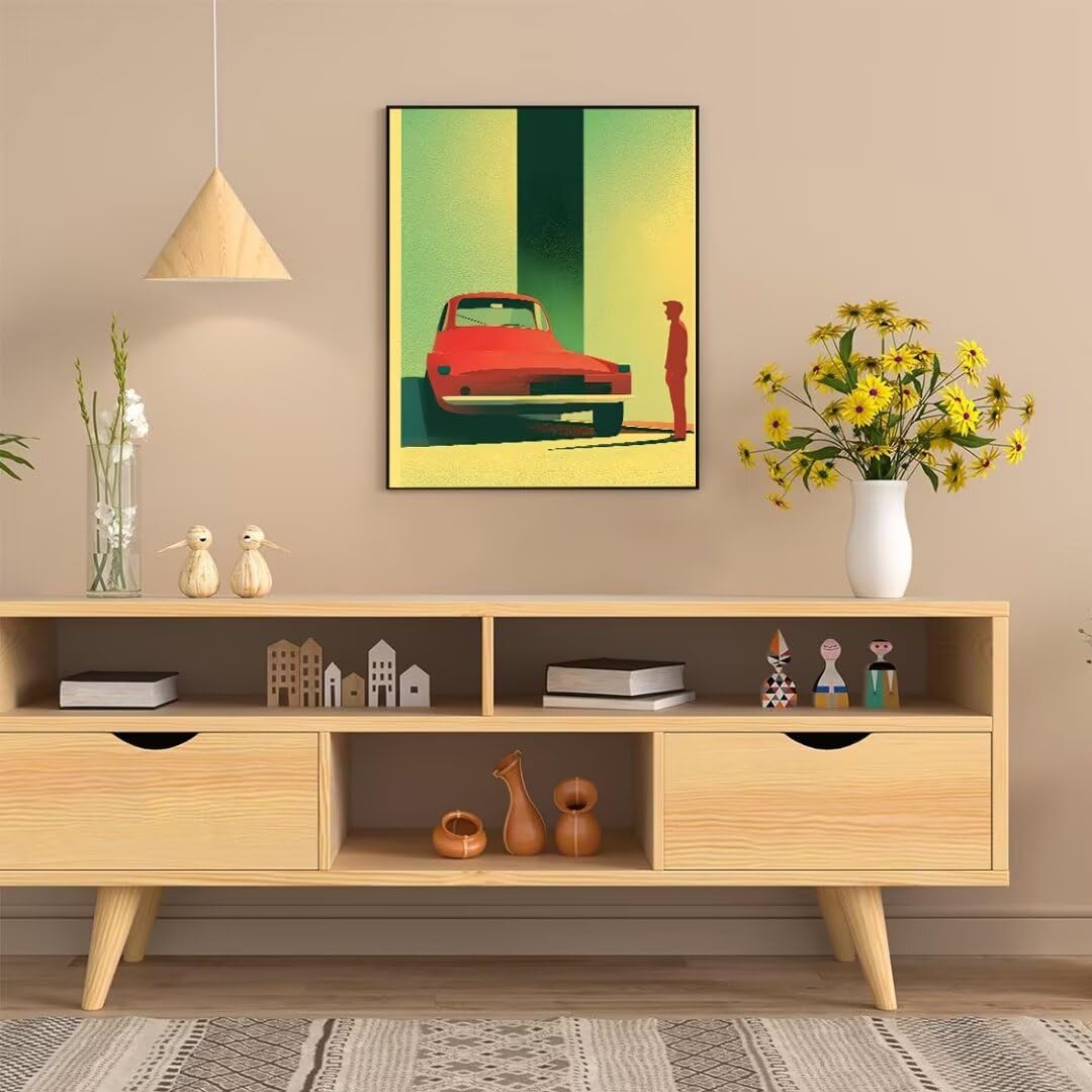 Pintura por Numeros Arte abstracto Pintar por Numeros Adultos Niños, DIY Paint by Number Kit con Pinceles y Pinturas Acrilicos, Cuadros por Numeros, Decoración para el Hogar (Sin Marco) 100x70cm w-416
