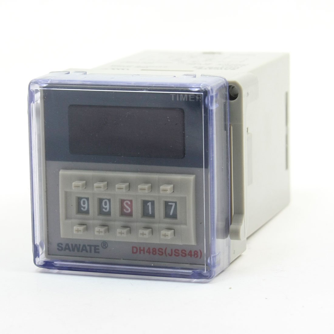 Gvbaepieo One Color Dh48s-2Z 0.01S-99H/99M Digital Timer Time Delay Relay 8P Dpdt Dc 24V