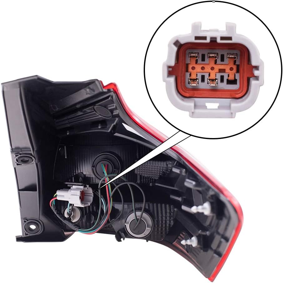 Brock Tail Light for 2018-2020 Kicks Body Mounted 265555RL0A Left NI2804116