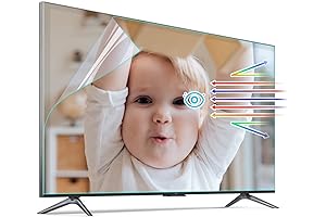 TV Glare Sheild for 55-Inch Blue Light and UV Filter Shield 120 Inch