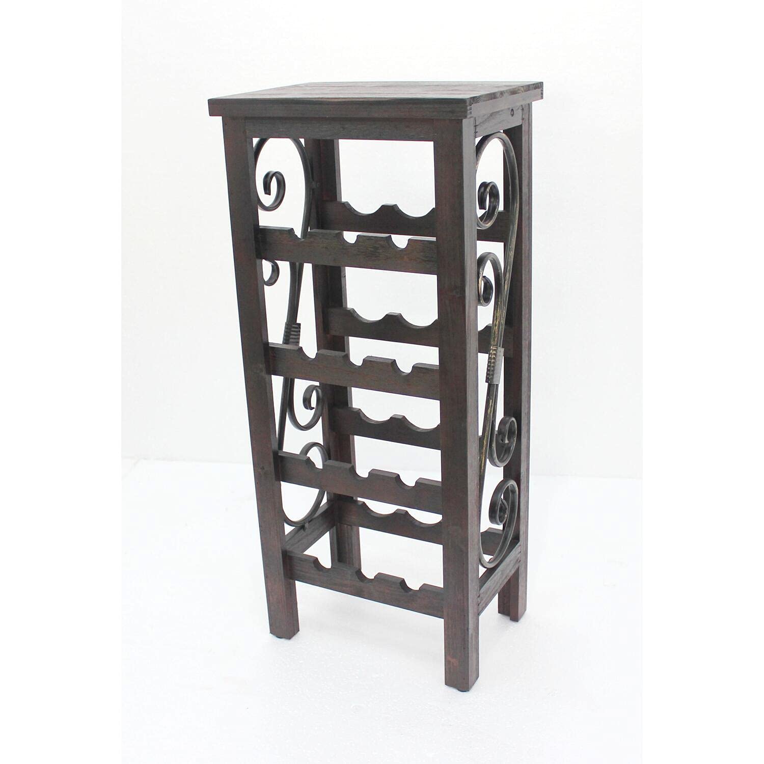 Teton Home AF017 Wood Wine Table Amazon.in