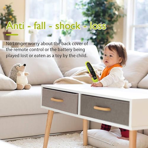 Miniatura 6 de Paquete de 2 fundas de silicona para control remoto de TV, compatibles con LG AN-MR19BAAN-MR18BAAN-MR650AN-MR600 Smart TV Magic Remote Control,