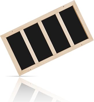 150 Watt Infrared Sauna Heater 220V, Sauna Accessories, Carbon Fiber Heating Plate for Wooden Indoor/Outdoor Sauna Room 25.19"x13.38"x1.18", 220V