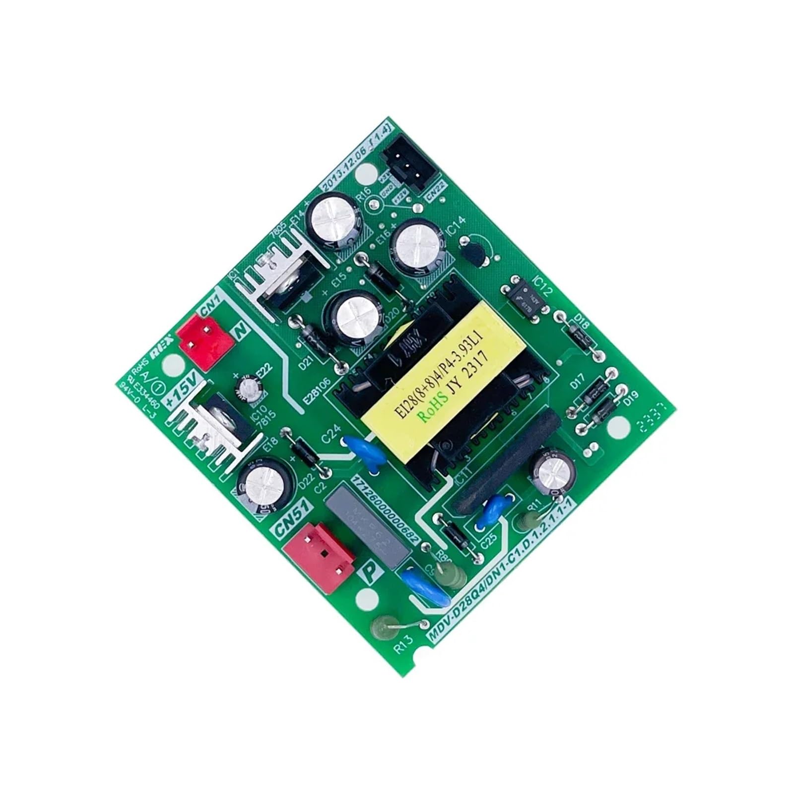 X Psblty One Color Mdv-D28q4/Dn1-C1.d.1.2..1-1 Circuit Pcb 17126000000682 Control Board ，Compatible For Midea， Central Air Conditioner Motherboard Inverter Module