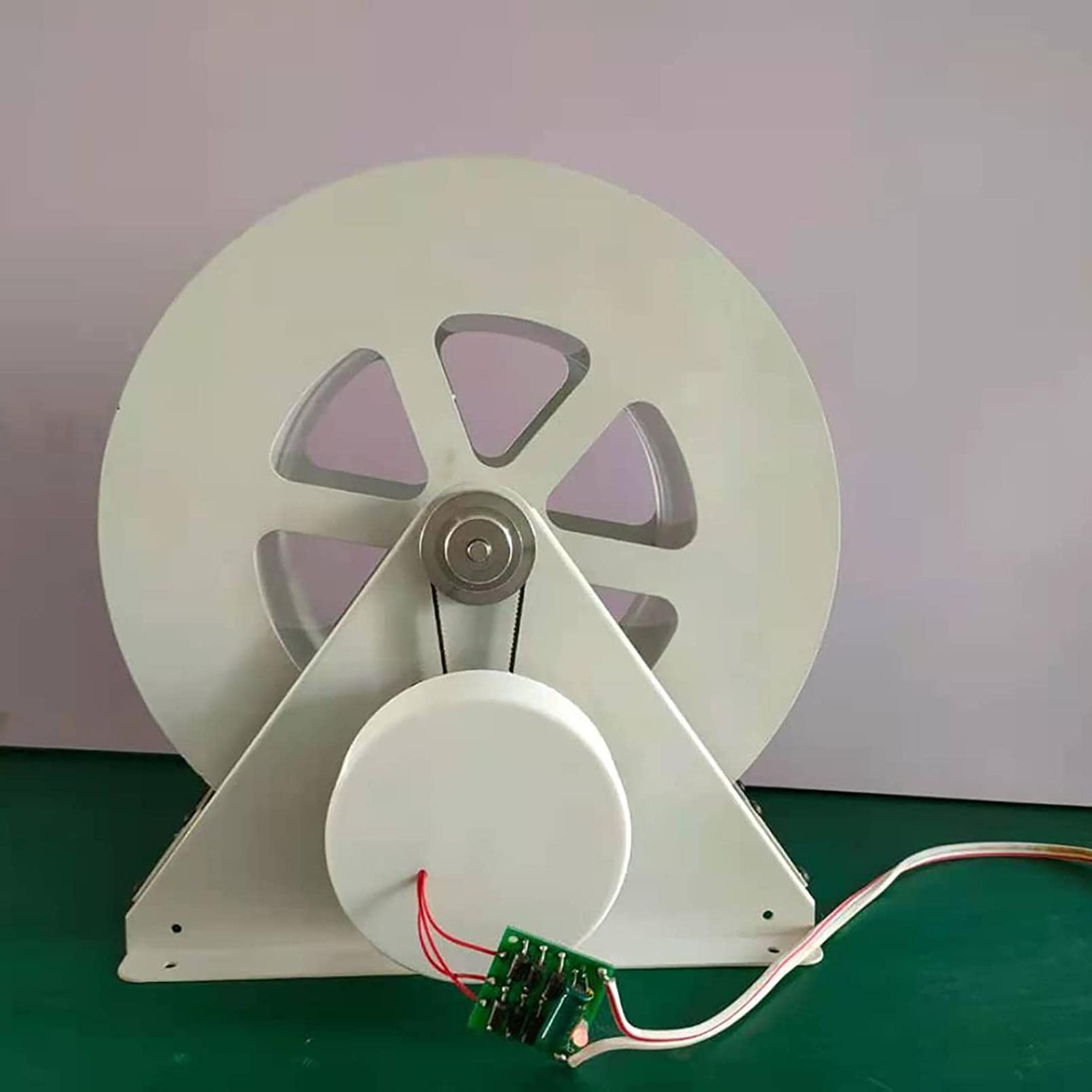 Generador hidráulico de 50W y 100W, generador de energía hidroeléctrica con Rueda hidráulica, generación de energía de Disco de Baja Velocidad, decoración del Paisaje, generador de Rueda hidráulica
