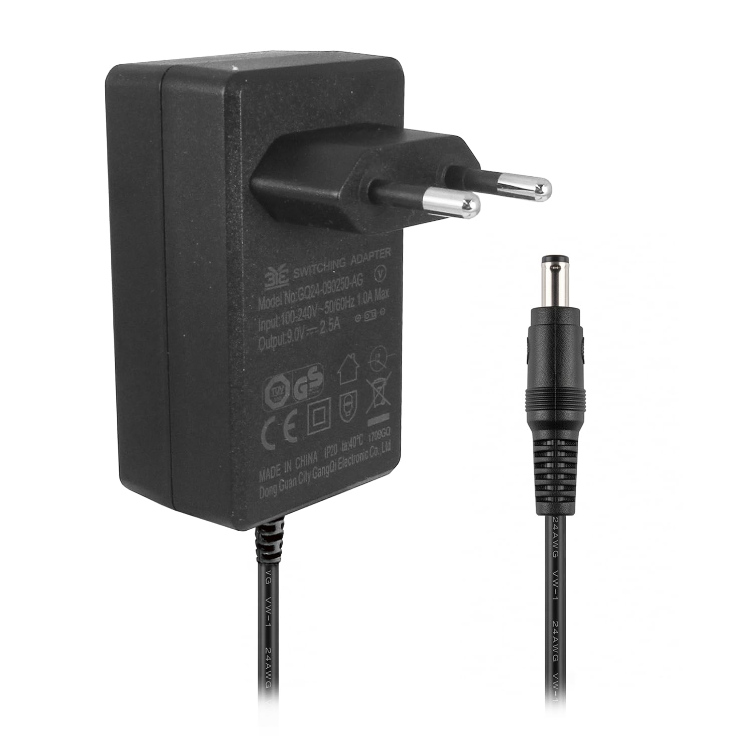 Adaptateur d'alimentation de rechange pour déshumidificateur Pro Breeze 500ml (PB-02)