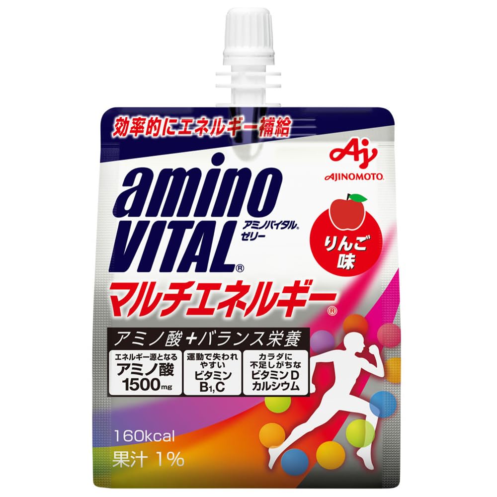 アミノバイタル　マルチエネルギー 180g Amazon.co.jp: 味の素 アミノバイタル ゼリードリンク マルチ