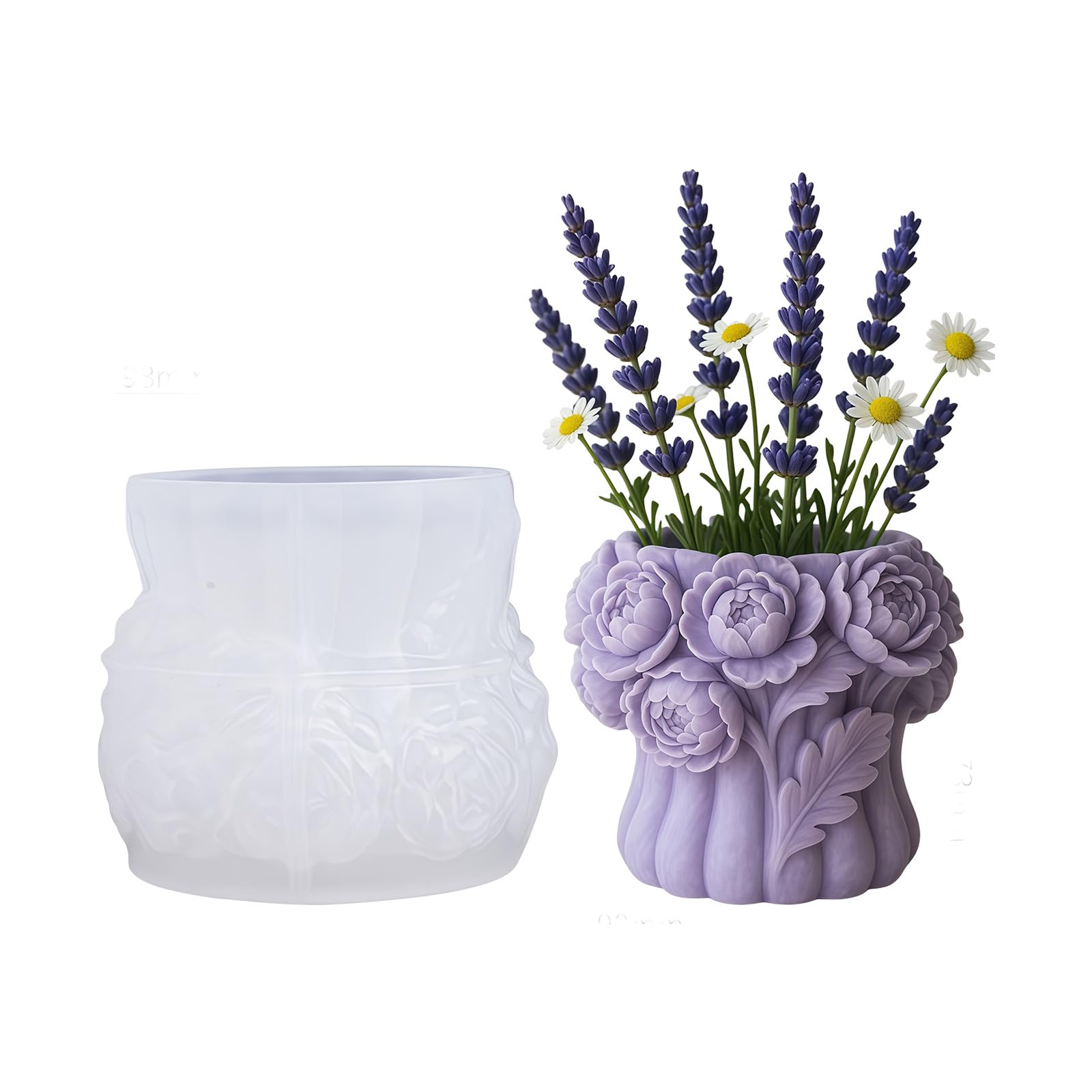Jazuaiao Peony for Home Scented and Decorative Gift Making Handcraft Soap Making Cast