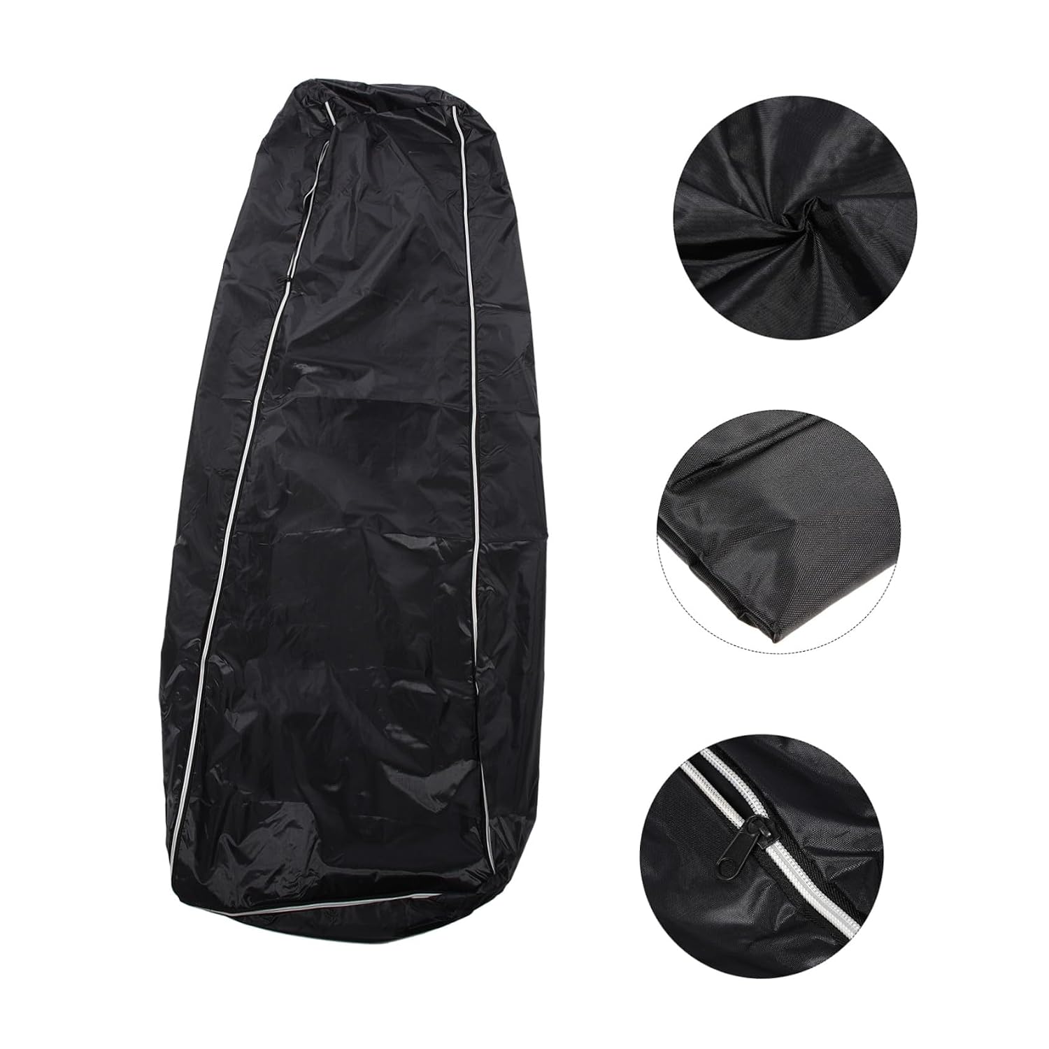 Windproof Cadaver Bag Sturdy Wear-Resistant Body Storage Pouch with Built Handles Portable Dead Person Carrier for Funeral and Emergency Disposal