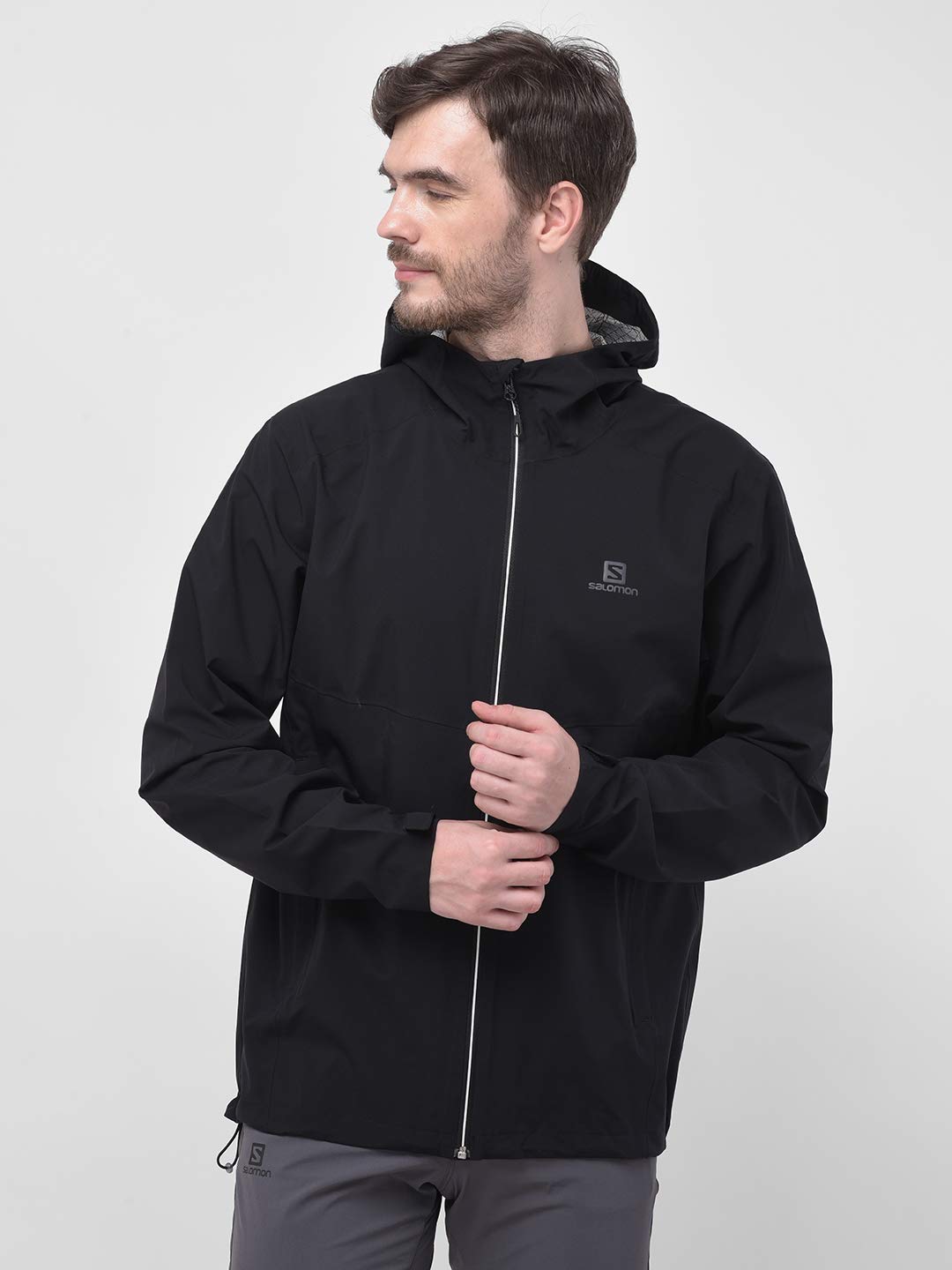 SalomonSalomon L39425200 Polyester LA Cote Flex 2.5 Jacket, XL (Blue)