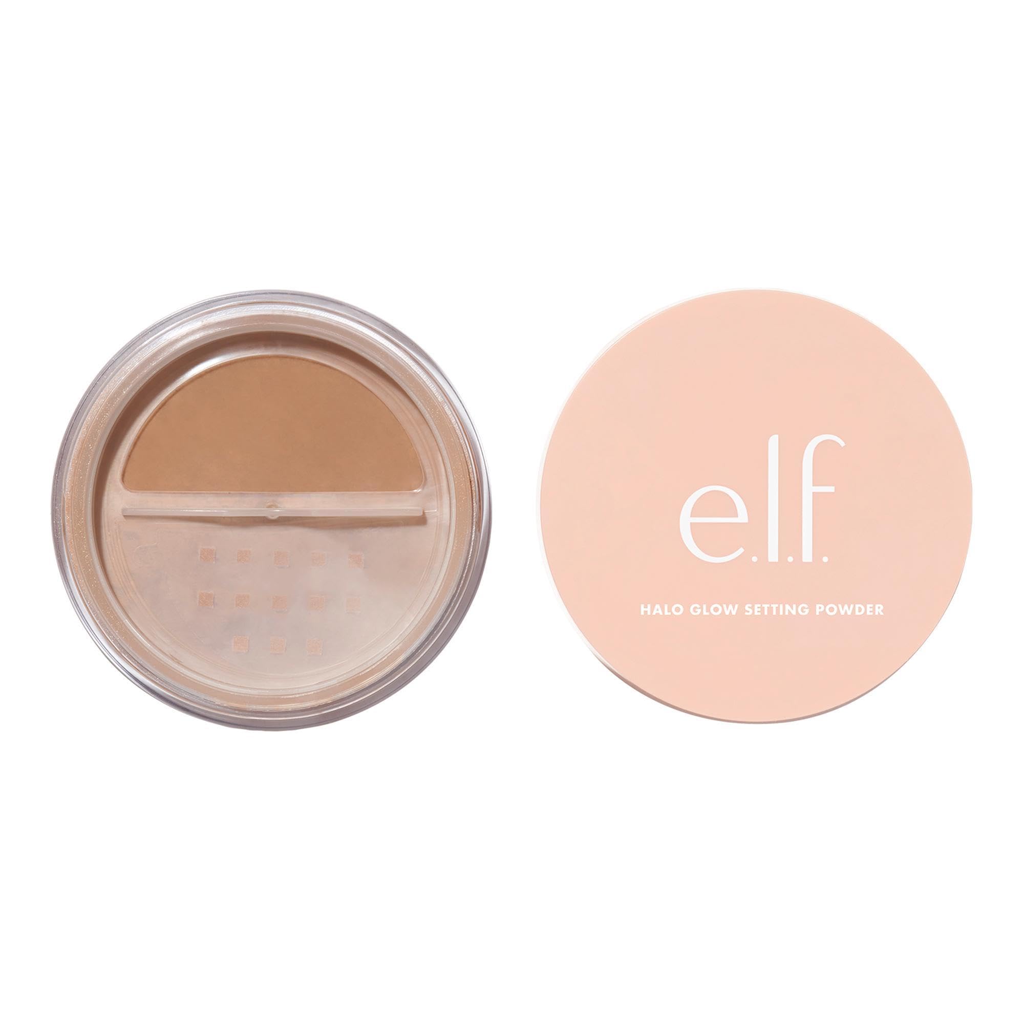 e.l.f. Halo Glow Soft Focus Setting Powder, Silky & Creates Soft Glow Without Shine, Smooths Pores & Lines, Vegan & Cruelty-Free, Deep Deep 0.24 Ounce (Pack of 1)